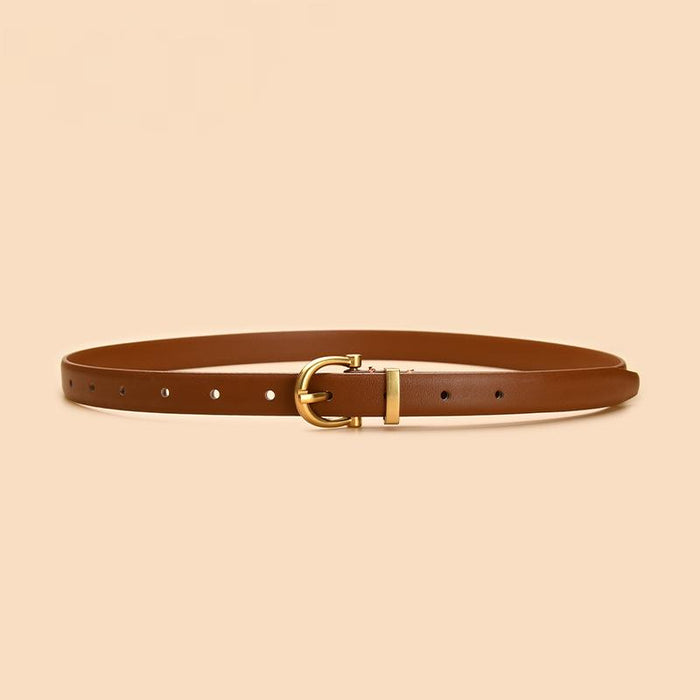 Simple Fashion Thin Belt Jeans Belt