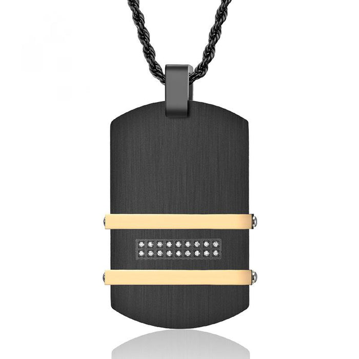 Men's Fashionable Cool Stainless Steel Pendant Necklace