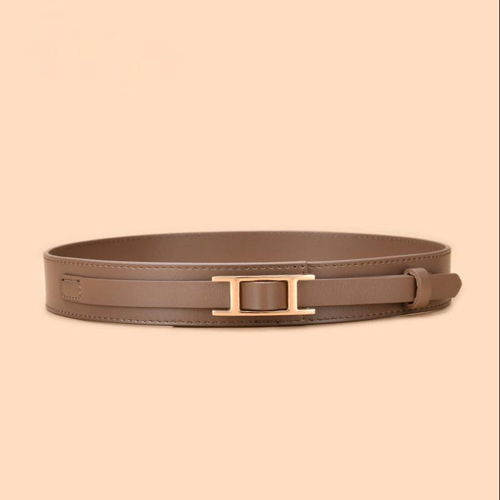 Women's Belt Decorated with Parka Waist Elastic Belt