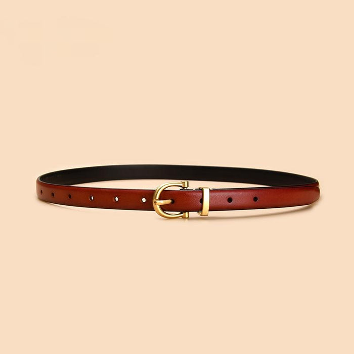 Simple Fashion Thin Belt Jeans Belt