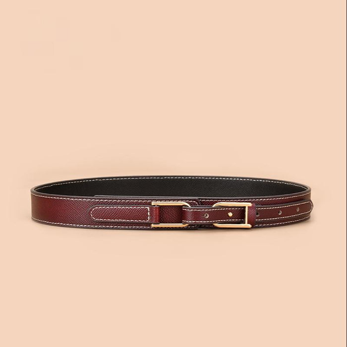 Fashion Waist with Dress Waist Leather Belt