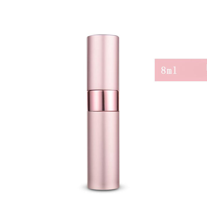 8ml Metal Aluminum Perfume Bottle Cosmetic Spray Bottle Portable Empty Bottle Travel Sub-bottle Liner Glass